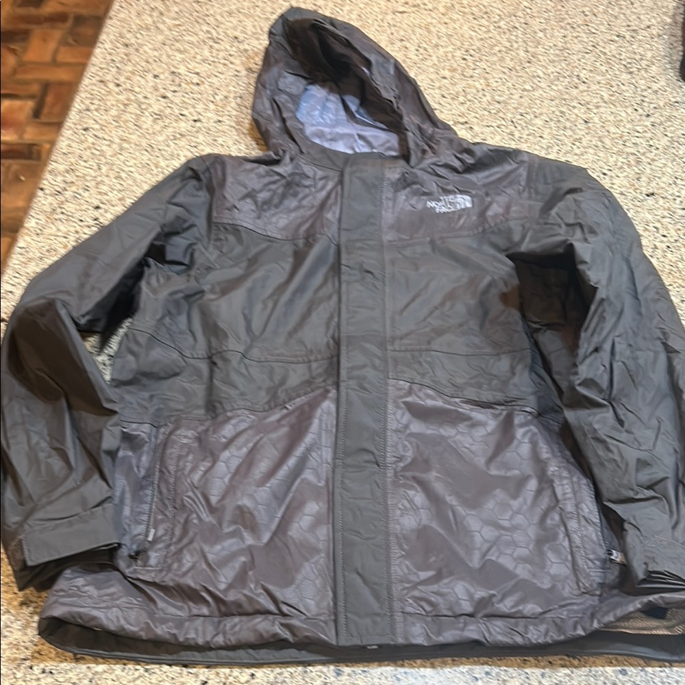 The North Face Gray Hooded Jacket